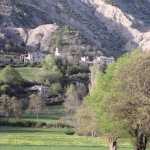 le village de St-Genis Hautes-Alpes