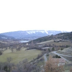 vue de St genis sur le vallon du Riou et le lac